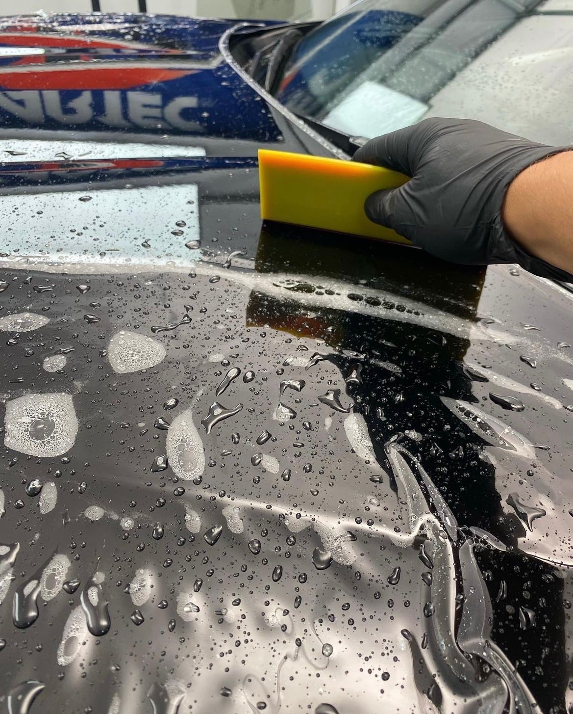 PPF Paint protection film has a significant benefit to the long term value of your car. It protects the paintwork, eliminates scratches and makes cleaning easier.